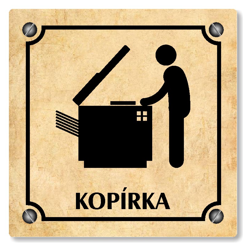 Kopírka, 148x148mm, pergamen, Kansas